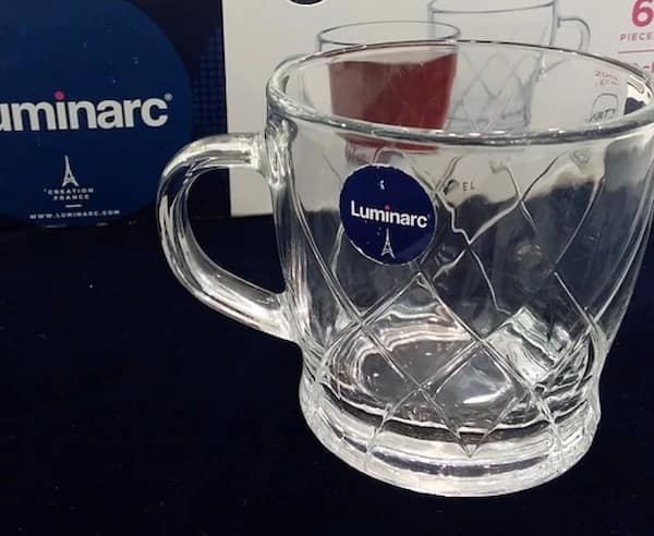 فنجان بلور فرانسوی مناسب سرو نوشیدنی های سرد و گرم